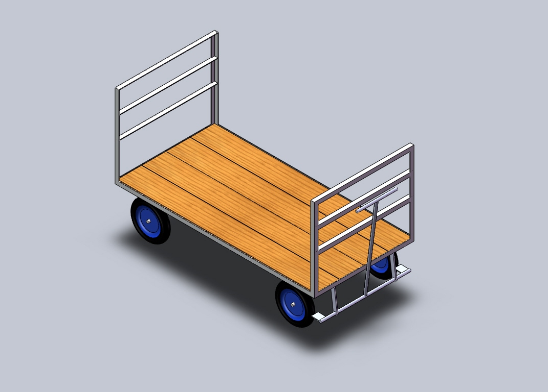 Projetos Mecânicos FP: CARRO PARA TRANSPORTE DIVERSOS