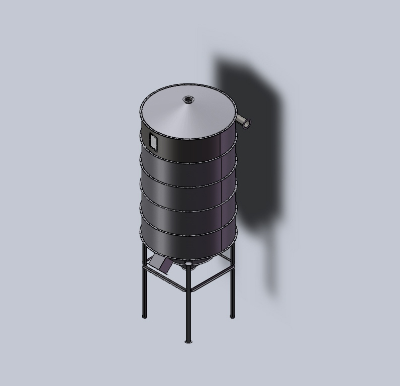 Projetos Mecânicos FP: SILO PARA ARMAZENAGEM DE GRÃO