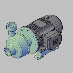 Blocos FP: BOMBA CENTRÍFUGA BL-30 2"x2"l - 2HP - 2P - BOMBINOX 3D