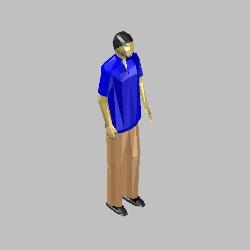Blocos FP: Homem 3D