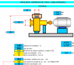 Planilhas de Cálculo: Cálculo de potência e dimensionamento de ventiladores centrífugos de uma e duas bocas 