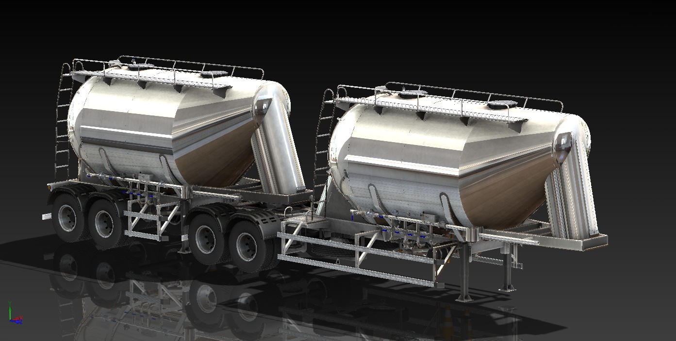 FP Mechanical Projects: Bi-Trem silo 46.000L