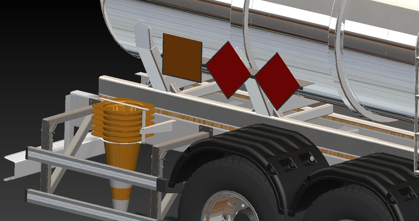 FP Mechanical Projects: On-Chassis Tank Ø 1450 x 11 m³ single compartment