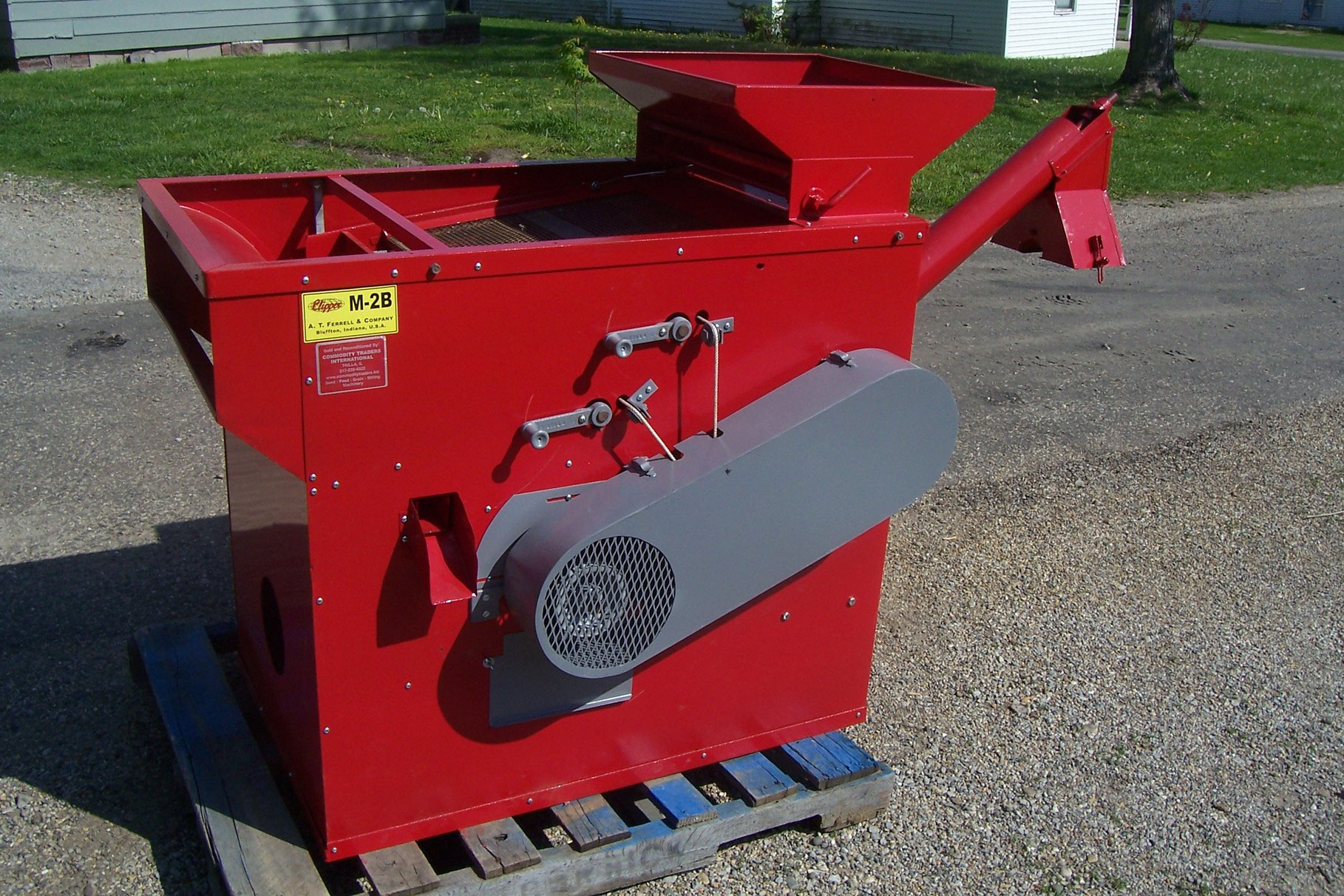 Proyecto solicitado - Máquina de limpieza de chía  |Día final 31 Hace18|