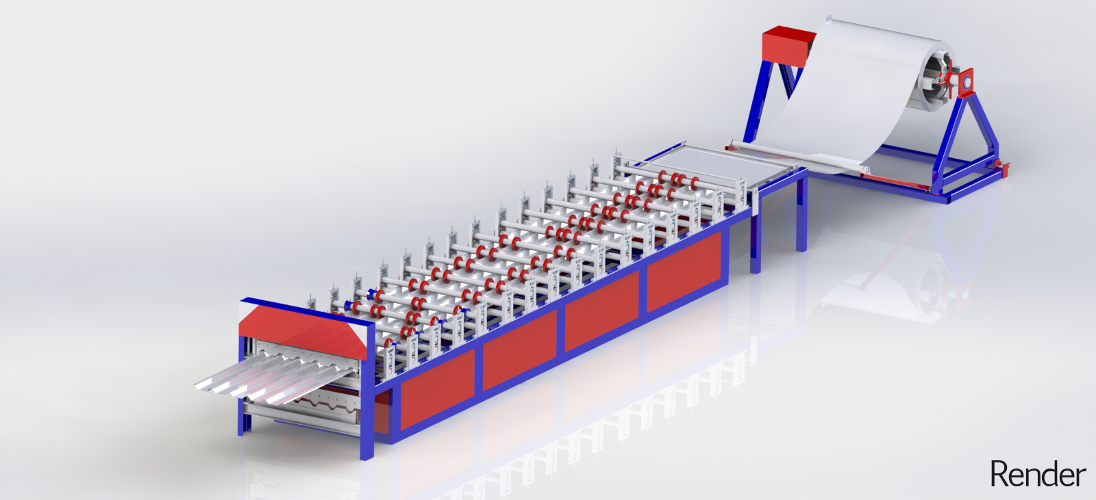 Projeto Solicitado – Projeto Maquina perfiladeira Trapezoidal  |Finaliza Dia 23 jul 18|