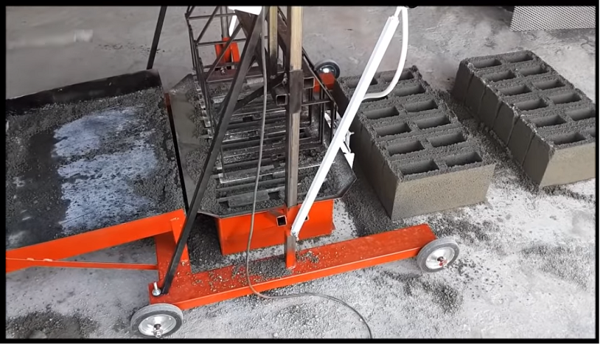 Projet demandé - Projet de machine (220v) pour la pose de blocs de béton  |Jour de fin 15 juil 19|