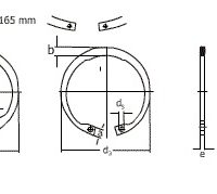 tabela anel elastico DAI DIN fabricadoprojeto x